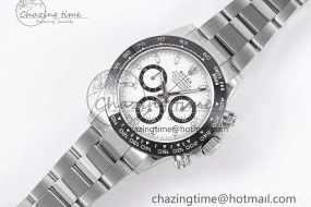 MiroTime 0108 Stretchable Daytona 116500 KING 1:1 Best Edition White Dial on SS Bracelet SH 1911
